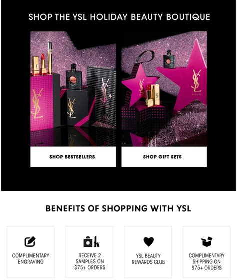 ysl cosmetics black friday|ysl beauty black friday.